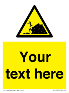 Custom Warning sand dunes